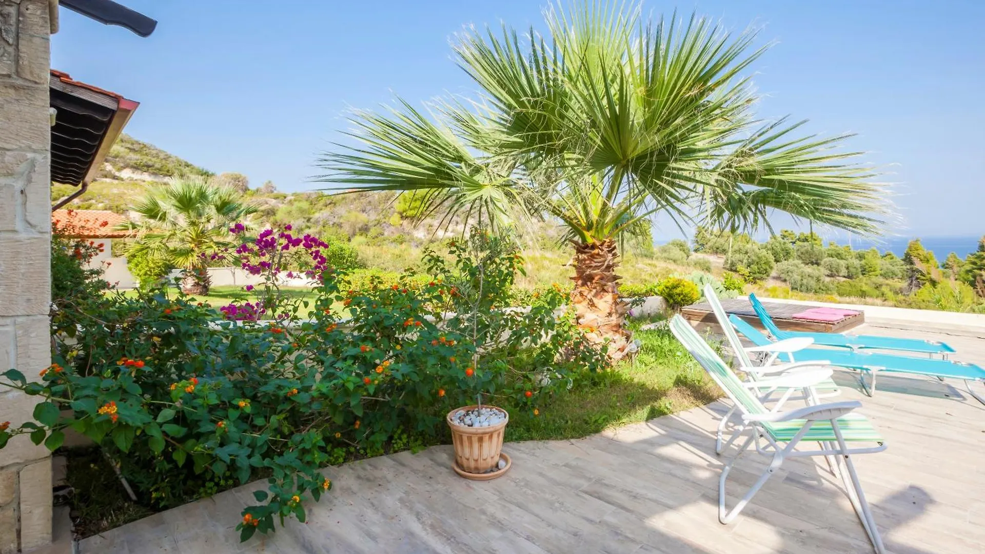 Panoramic View Villa Anna Pefkochori